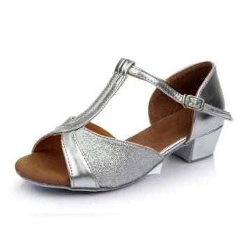 Professional Children s Latin Dance Shoes Soft Bottom Dance Shoes for Beginners - Xiamen Elletop Import and Export Co., Ltd - China