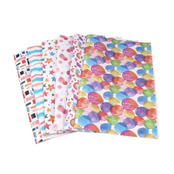 Foska Star Balloon Rainbow Bubble Ripple Decorative Packaging Gift Wrapping Paper - Anhui Sunshine Stationery Co., Ltd. - China