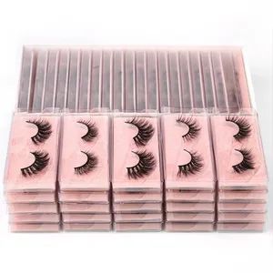 3D Silk Faux Mink Eyelashes Your Own Brand Eyelashes Faux Mink Lash Kit Private Label Eye 3D Faux Mink Lash - Dare Beauty Co., Ltd. - China