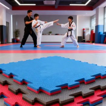 Low Price EVA Foam Martial Arts Tatami Mats Size 1mx1m MOQ 500sqm ODM Available OEM Available Thickness 25mm Trademark - Qingdao Udine Rubber Plastic Co., Ltd. - China