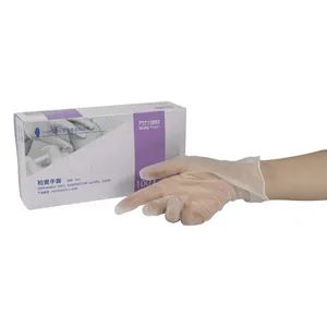 Wholesale Kitchen Household Clean Food Grade Vinyl Gloves Powder Free PVC Gloves Vinyl Examination Gloves - Shijiazhuang Yide Medical Device Manufacturing Co., Ltd. - China