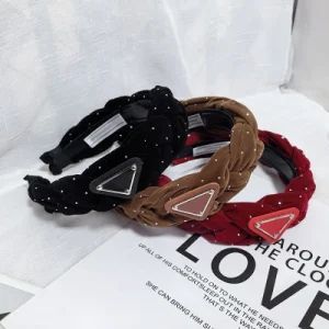 2022 Fashion Solid Folds Pattern Hair Hoop Accessories Designer Headbands for Women - Yiwu Linger Luggage Co., Ltd. - China