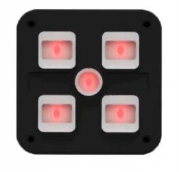 10 30VDC 5buttons Programing Switch Controller for Car Vehicles for Control Warning Lights Car Lights and Other Device on The Vehi - NINGBO NOVA TECHNOLOGY CO., LTD. - China