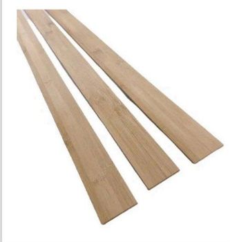 Bamboo strips 5mm x 15mm x50 " long Width 15mm Thickness 5mm Length 50 Inches Edge Treatment 4 Sides Planed Surface Treatment Treated And - PIONEER - India