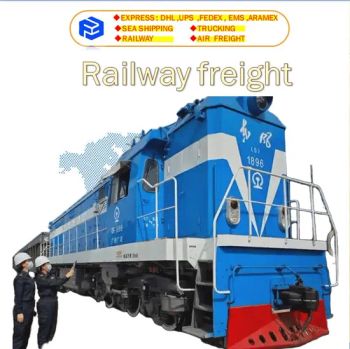 Railroad Shipping Agent DDP Freight Forwarder Transport Cargo From China to Europe Door to Door Railway Logistics Services - Shenzhen Feiba International Freight Forwarding Co., Ltd. - China