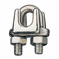 Wire Rope Grip Clamp Count Three Or More Components U-shaped Bolt, Forged Saddle, Two Nuts Customization Option Available As Per Client - Safety Lifting - India