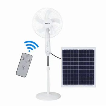 198 198f Solar Fan Emergency Fan Outdoor Travel Fan Pedestal Fan with Solar Panel Rechargeable Solar Fan for Home Car Camping Outdoor Using - Dongguan Jinsen Craft Technology Co., Ltd. - China