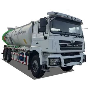Shacman F3000 20cbm 6X4 Wastewater Treatment Truck Sewage Suction Truck - Henan Jushixin Transportation Equipment Co., Ltd. - China