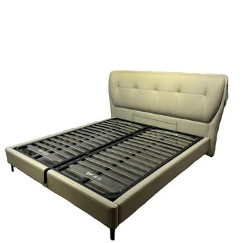 Bedroom Furniture Full Queen King Metal Bed Frame with Wooden Slats - Suzhou Xinyue Furniture Accessories Co., Ltd. - China