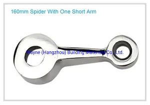 160mm Stainless Steel Glass Spider with One Short Arms; Glass Fitting Hardware, Point-Fixed Curtain Wall Hardware with High Quality and Best Price - Wayne (Hangzhou) Building Materials Co., Ltd. - China
