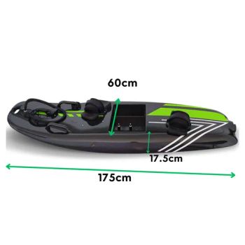 New Water Sports Electric Powered Jet Surf Board Seater 1 Origin China Air Chamber 1 Max Speed 58km/H Motor Power 10kw Trademark - Ameitta Technology Co., Ltd - China