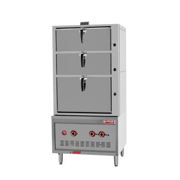 Commercial Kitchen Equipment Multi-Functional Commercial Kitchen 3 Door Steamer Cabinet - Zhengfang Commercial Kitchen (Guangdong) Technology Co., Ltd - China