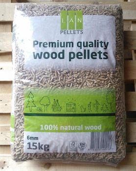Bulk Wood Pellets 15kg Bags Biomass Fuel for Heating System Durable 6mm Pine Oak Hardwood Pellets - TRADING BROS LLC - United States