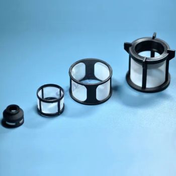 Black or White Color Plastic and Screen Mesh Injection Molding Filters - Taizhou Share Filters Co., Ltd - China