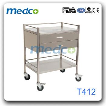 Medical Equipments Nursing Hospital Surgery Emergency Treatment Trolley Cart - Foshan Medco Medical Equipment Co., Ltd. - China