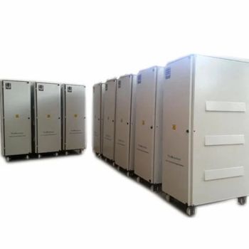 Air Cooling Fully Automatic Three Phase Outdoor Module Servo Stabilizer - Fluxtronics - India