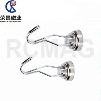 Super Powerful Fridge Magnetic Ferrite Pot Magnet Shape Pot Origin China Coating Nickel Trademark RCMAG Material - Zhejiang Rongxin Magnet Co., Ltd. - China