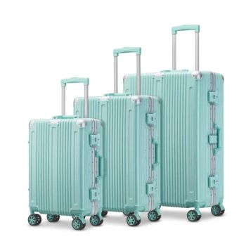 Luxury Aluminum Hardshell Luggage 20 24 28in Tsa Lock Spinner Suitcases for Elite Travelers - GANZHOU YANTENG INDUSTRIAL AND TRADING CO., LTD. - China