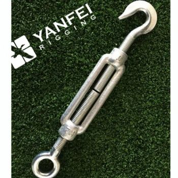 Rigging Screws Drop Forged DIN1480 Turnbuckle Wire Rope Hook and Eye Turnbuckle - Qingdao Yanfei Rigging Co., Ltd. - China