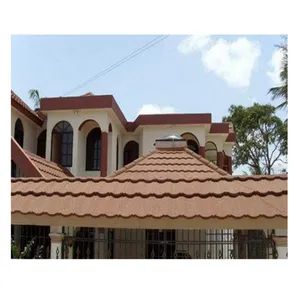 Roofing Stone Coated Metal Tiles Stone Coated Roofing Sheet Colorful Roofing Materials Color Stone - Qingdao Zhongjinyingxin Tools Co., Ltd. - China