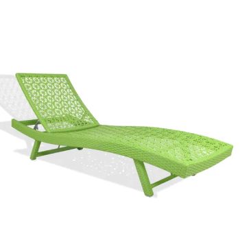 Outdoor Patio Garden Beach Furniture Aluminum Rattan Chaise Sun Lounger - Foshan Shunde Ciao Furniture Co., Ltd. - China