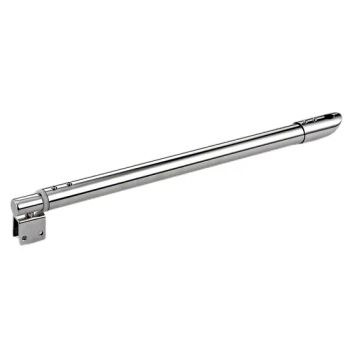 800-1200mm Bathroom Glass Support Bar Beveled Clip Shower Accessories - Ningbo Huazhu Precision Machinery Co., Ltd. - China
