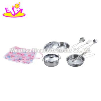 Customize 11 PCS Metal Toy Kitchen Pans for Children Play M03A019 - WENZHOU TIMES ARTS&CRAFTS CO., LTD. - China
