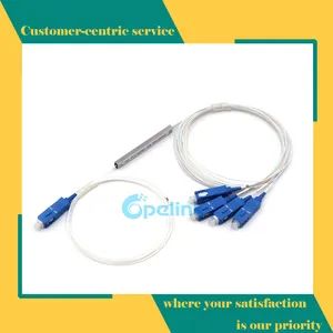 1X4 SC/PC 0.9mm Fiber Cable Blockless Fiber Optic PLC Splitter - Shenzhen Opelink Communication Technology Co., Ltd. - China