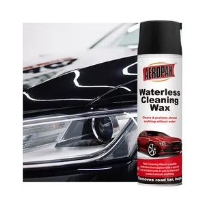 Aeropak 500ml Aerosol Automotive Care Detailer Products Car Wash Cleaner Chemicals Metal Surface Waterless Cleaning Wax - Shenzhen I-Like Fine Chemical Co., Ltd. - China