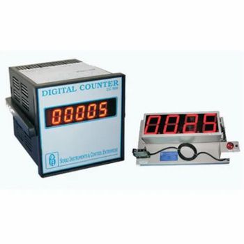 Digital Counter Memory_retention 30 Days Power_supply 220 Vac ±10%, 50 Hz Accuracy ± 1 Count (maximum Error) Maximum_input_frequency 5 Khz - Soraj Instruments & Control Enterprise - India