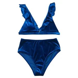 50ftop Quality Women′ S Ruffle Bikinis OEM Yes Mqq 10000 Pattern Logo Origin China Gender Women's Style Two-Piece Piece - Jinjiang Jiaxing Import and Export Co., Ltd. - China