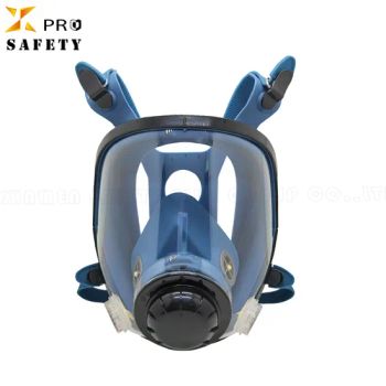 Full Face Respirator Safety Silicone Gas Mask with Double Filters Chemical Gas Mask - Xiamen Safety Plus Group Co., Ltd - China