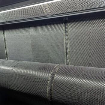 Twill Carbon Fiber Fabrics 280GSM for Sporting-Goods-Recreation - Suzhou Huai Ren Chemical Fiber Co., Ltd. - China