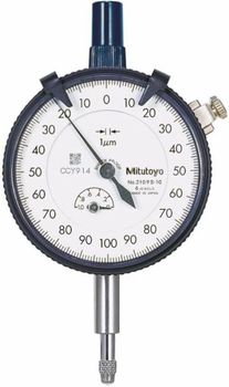 Dial Indicators, For Industrial, Dial Size 40 mm Graduation 0.001 mm Top Cap Color Black Case Material Brass Jewel Count 8 - Phoenix Tools And Instruments - India