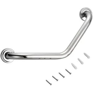 Disabled Toilet Safety Handrail, Stainless Steel Grab Bar MOQ 500 PCS Origin China Model NO. B5 Color Silver Trademark - EC Hardware Co., Ltd. - China
