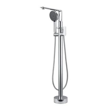 Morden Bathroom Chrome Brass Tub Faucets with Handheld Head Type Stand Origin China Color Chrome Trademark OEM Model NO. - Anhui Chengeng International Trade Co., Ltd - China
