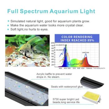 3 Feet LED Aquarium Lights with Timer Control Power 25W Outlet DC12V Origin China Model NO. DL-900 HS Code 94054090 Specification - Zhongshan Jingyi Trading Limited - China