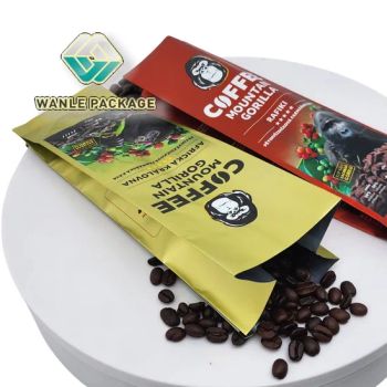 China Factory 2025 Package Food Grade Packaging Tea Valve Side Gusset Self-Sealing 500 Coffee Bag - Zhejiang Wanle Packaging Co., Ltd. - China