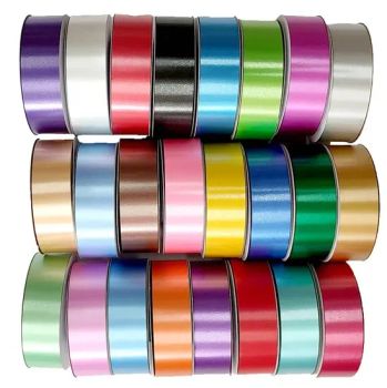 Decorative Flat Plastic PP Ribbon - 18mm 30mm 50mm 50yards for Christmas Present Flower Gift Box Balloon - Dongguan Hongxing Handicraft Co., Ltd. - China