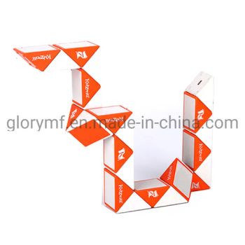 Kid Accessories Plastic 3*3 Magic Education Cube Snake Puzzle - Dongguan Glory Plastic Products Co., Ltd. - China