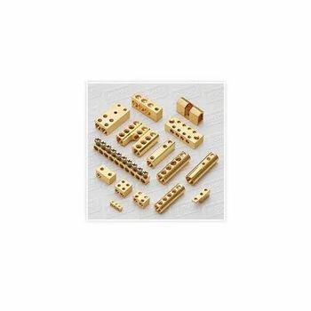 Electric Connectors Size Specification Or As Per Custom Design Or Requirement Finish And Coating Natural, Nickle Plated, Tin Plated Or Any Coating As Per Customer - Santosh Brass Industries - India