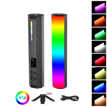 W200 Potable RGB LED Video Light 2500K-9000K with Magnetic for Photography Background Selfie Light for Youtube Vlog Live Stream - Shenzhen Rainbow Ministar Techonology Co., Ltd - China