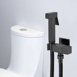 Copper Concealed Into The Wall Type Woman Washer Spray Gun Body Cleaner Wash Butt Cross-Border Hot and Cold Water Toilet Significant Other Faucet - Jiangmen Anruiqi Kitchen and Bathroom Co., Ltd. - China