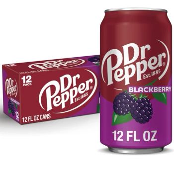 DR PEPPER BLACKBERRY CN, 12OZ/12PKX2 - A&A FOOD DISTRIBUTORS - United States