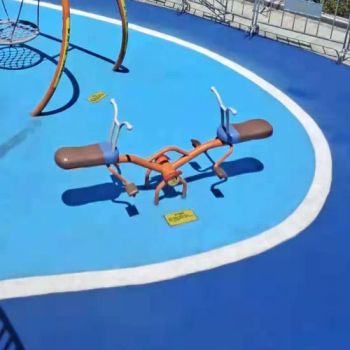 Durable Galvanized Steel Seesaw for Outdoor Kids Playgrounds Material PE Origin Hebei Trademark GYX Condition New Model NO. - Sanhe City Guiyuxing Sporting Goods Co., Ltd. - China