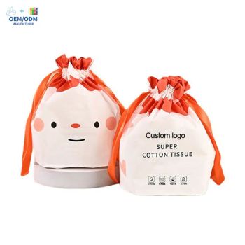 OEM 100% Vegetable Fiber Facial Tissues Roll Lint Free Facial Extra Thick Dry and Wet Use for Sensitive Skin Cleansing Towels Disposable - Zhejiang Qimei Cosmetics Co., Ltd. - China