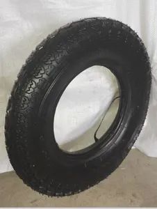 Wheel Barrow Tire & Tube with Butyl Tube Size 400-8 Brand Future Origin China Material Rubber Model NO. 400-8 Air Wheel Black - Qingdao Future Tool Co., Limited - China