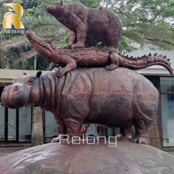 Public Decorative High Quality Bronze Casting Animal Statues Wholesale - Zhengzhou Relong Arts & Crafts Co., Ltd. - China