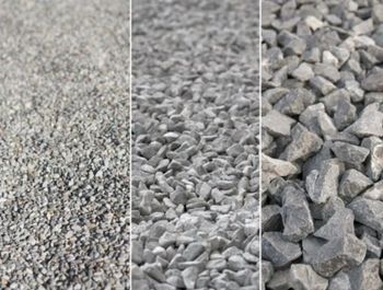 Crushed Stone Shape Round Color Black Gravity High Strength High Grain Sizes 10mm, 20mm, 40mm, 60mm, 80mm Black VSI round shape As per requirement in - S A Construction - India