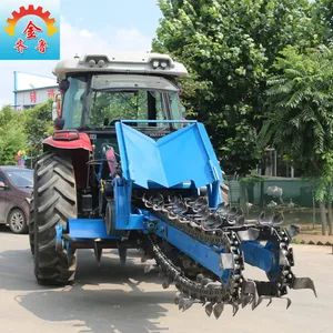 Chain Trencher with Chain Cable Multiple Trenching Depths Tractor Type Power Take off Chain Trencher for Sale - Dewosenk (Jining) Machinery Co., Ltd. - China